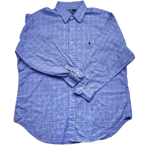 Polo Ralph Lauren Other - Blue Plaid Polo Ralph Lauren "Andrew" LS Shirt